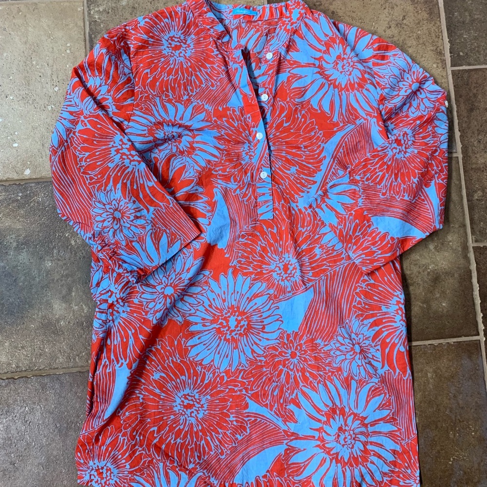 J McLaughlin Floral Tunic Dress